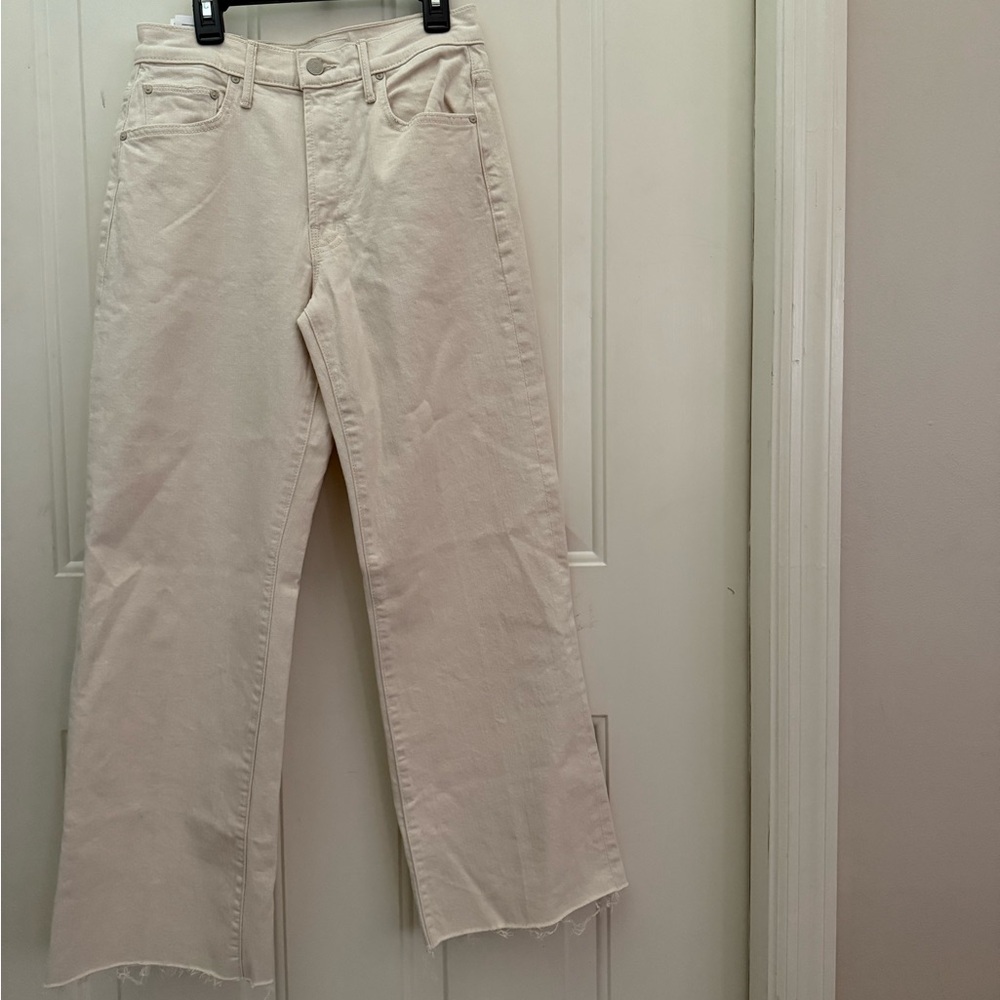 REVOLVE Mother Denim The mid rise maven ankle Fray Wash ACT NATURAL